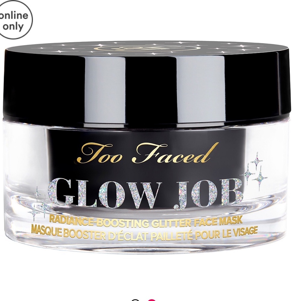 Too Faced Glow Job Glitter Mask ❣️
